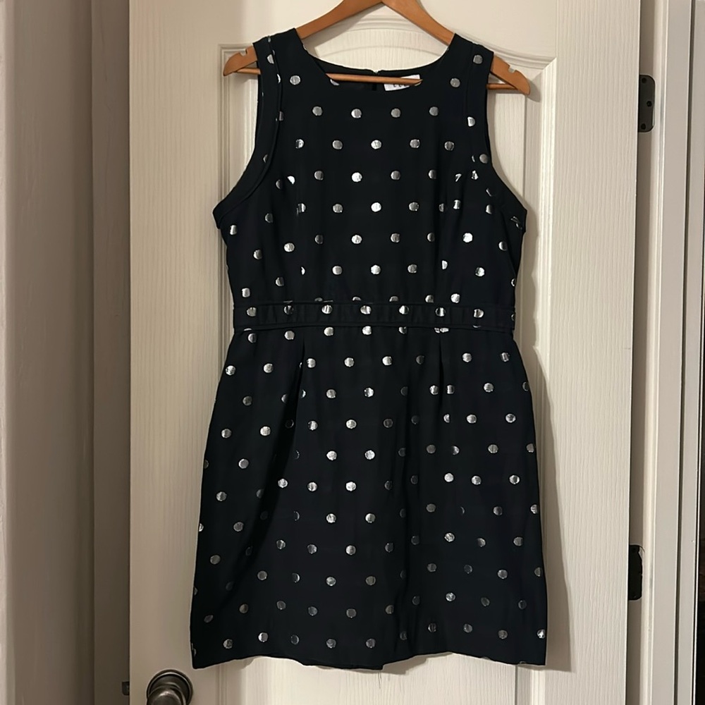 Elle Black w/ Silver Polka Dots Dress